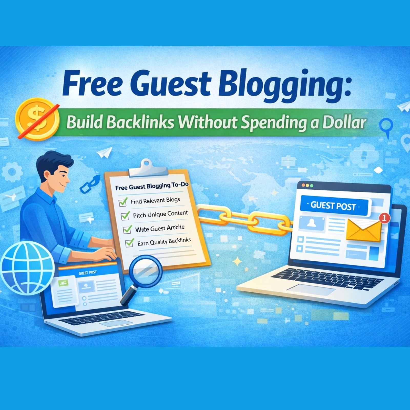 Build Backlinks | Free Guest Blogging