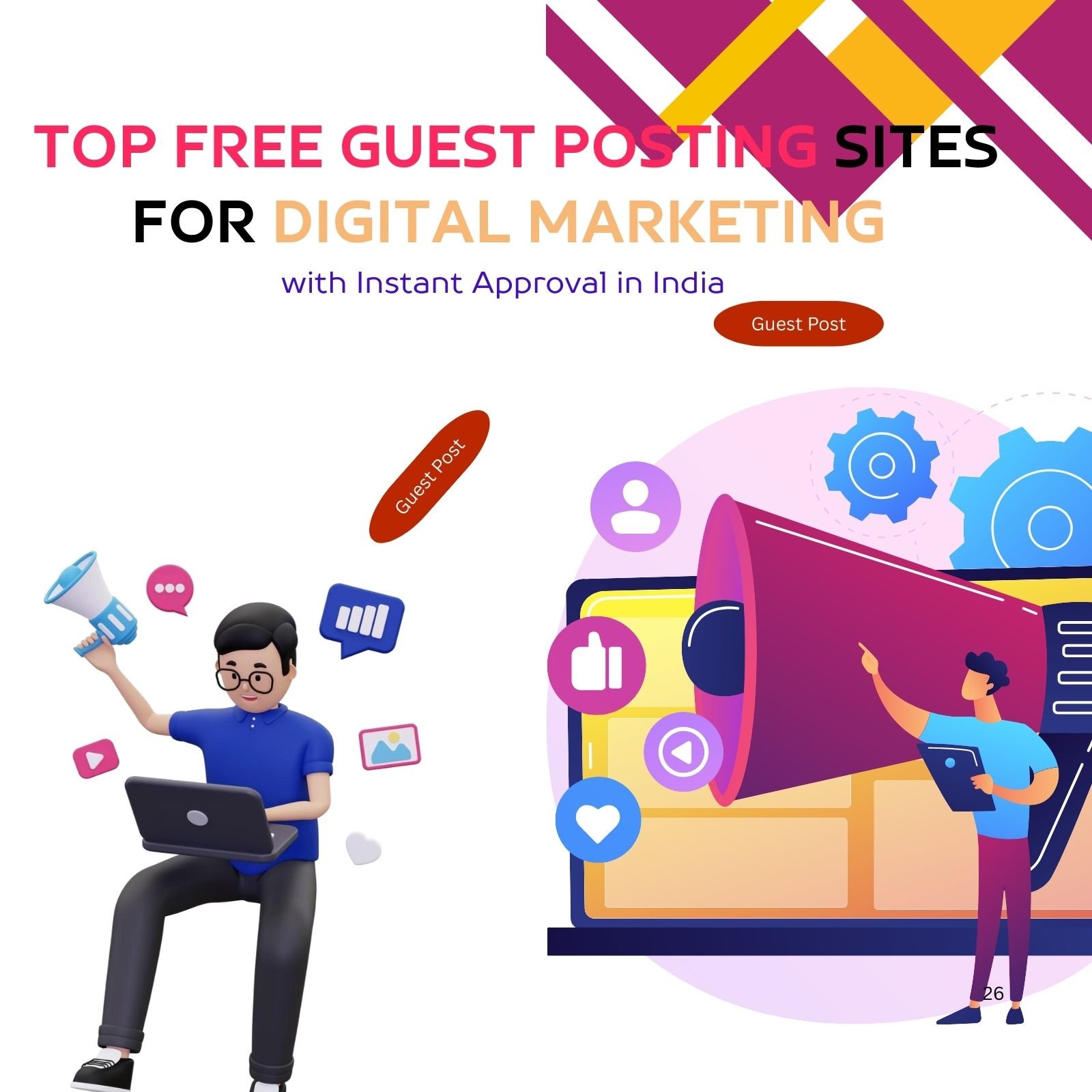 Guest post | free guest posting sites